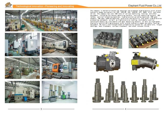 OEM Sauer Danfoss 90R ซีรีส์ 90R180 ปั๊มพิสตองไฮดรอลิก สําหรับการเปลี่ยนเดิม 7