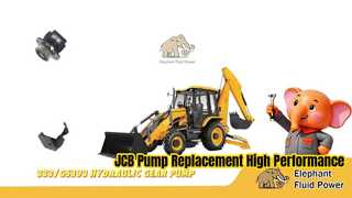นาฬิกา: 333/G5393 ปั๊มไฮดรอลิก Parker เปลี่ยน JCB ปั๊มไฮดรอลิก 14 CC/REV 7029110042 ตู้โชว์