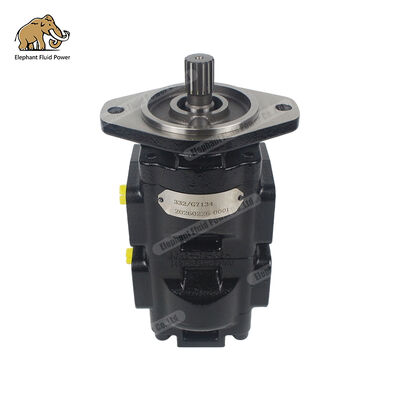 ปั๊มไฮดรอลิกคู่คุณภาพ OEM 15T 332/G7134 332G7134 (CW) สำหรับรถขุด JCB 3CX
