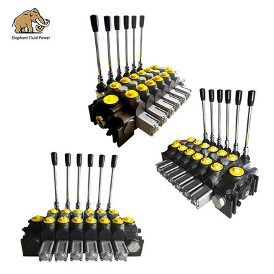Track Blender Control วาล์วทิศทางไฮดรอลิก Dcv20 Dcv40 Dcv60 Dcv140